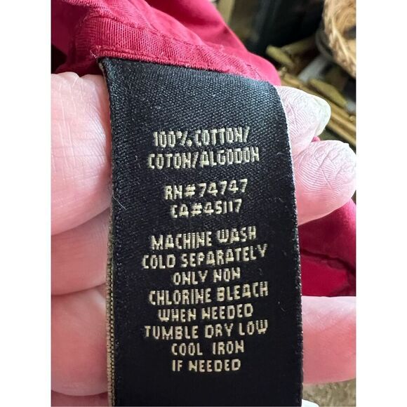 RedHead Long Sleeve Button Front Shirt - Picture 5 of 8